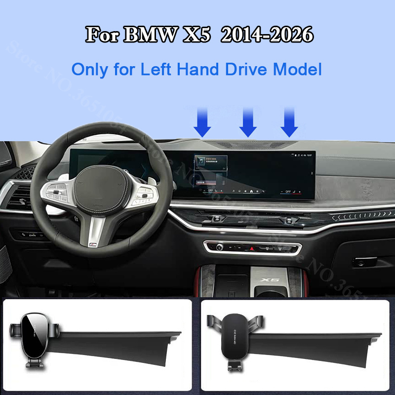 Controller Stand Holder - Untuk BMW X5 2014-2026, Penyangga Ponsel