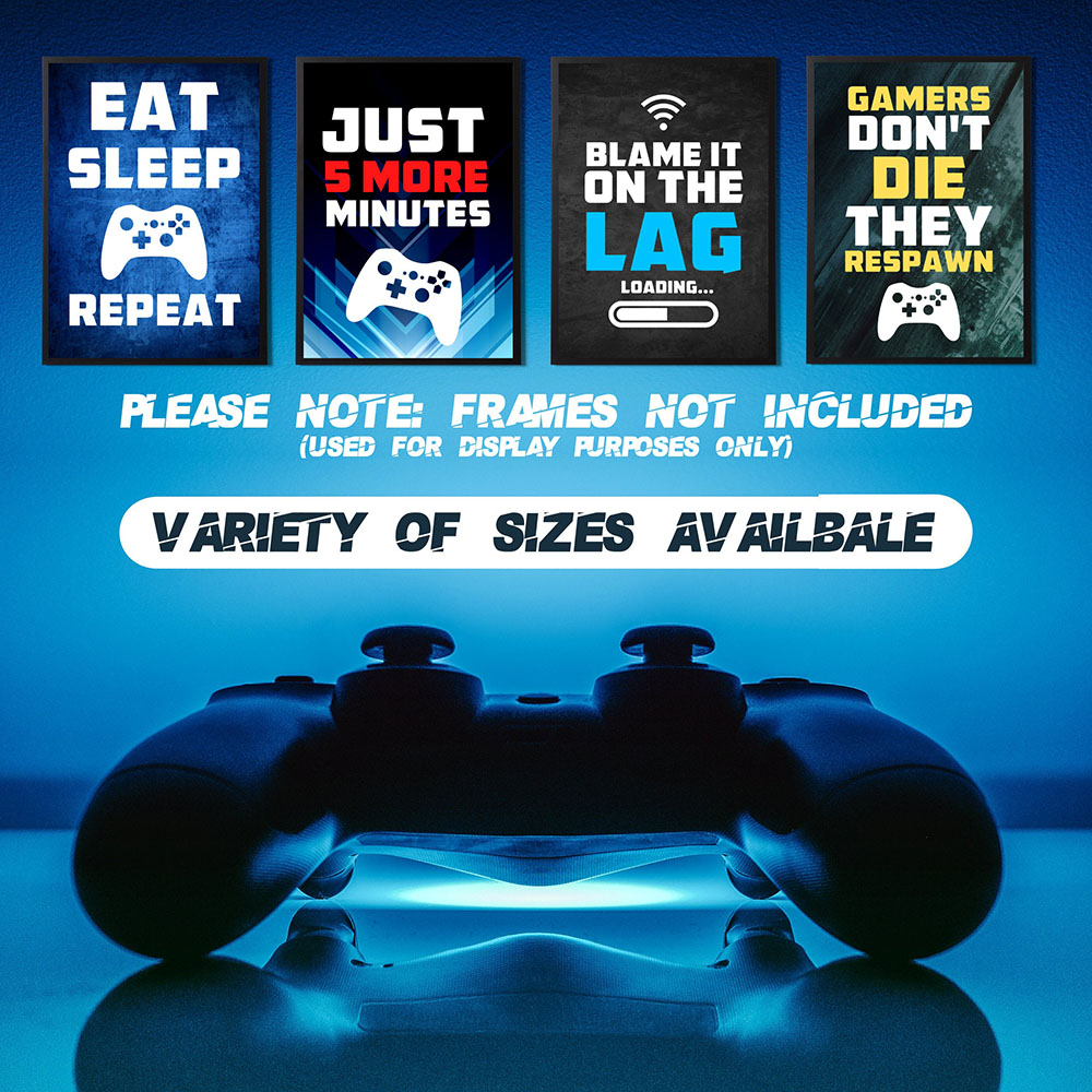 Gaming Console Picture - Poster Kanvas Permainan Konsol Lukisan Seni