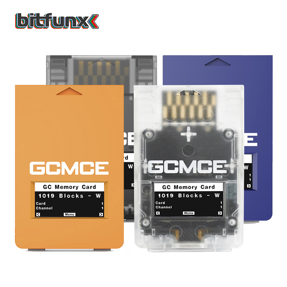 Gaming Console Nintendo - Kartu Memori Game Bitfunx GCMCE FlipperMCE