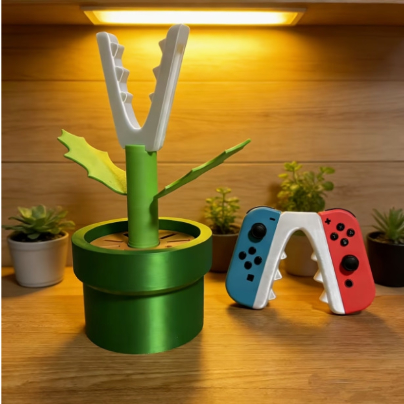 Gaming Console Table - Figur Chomper Dekorasi Rumah Patung Rak