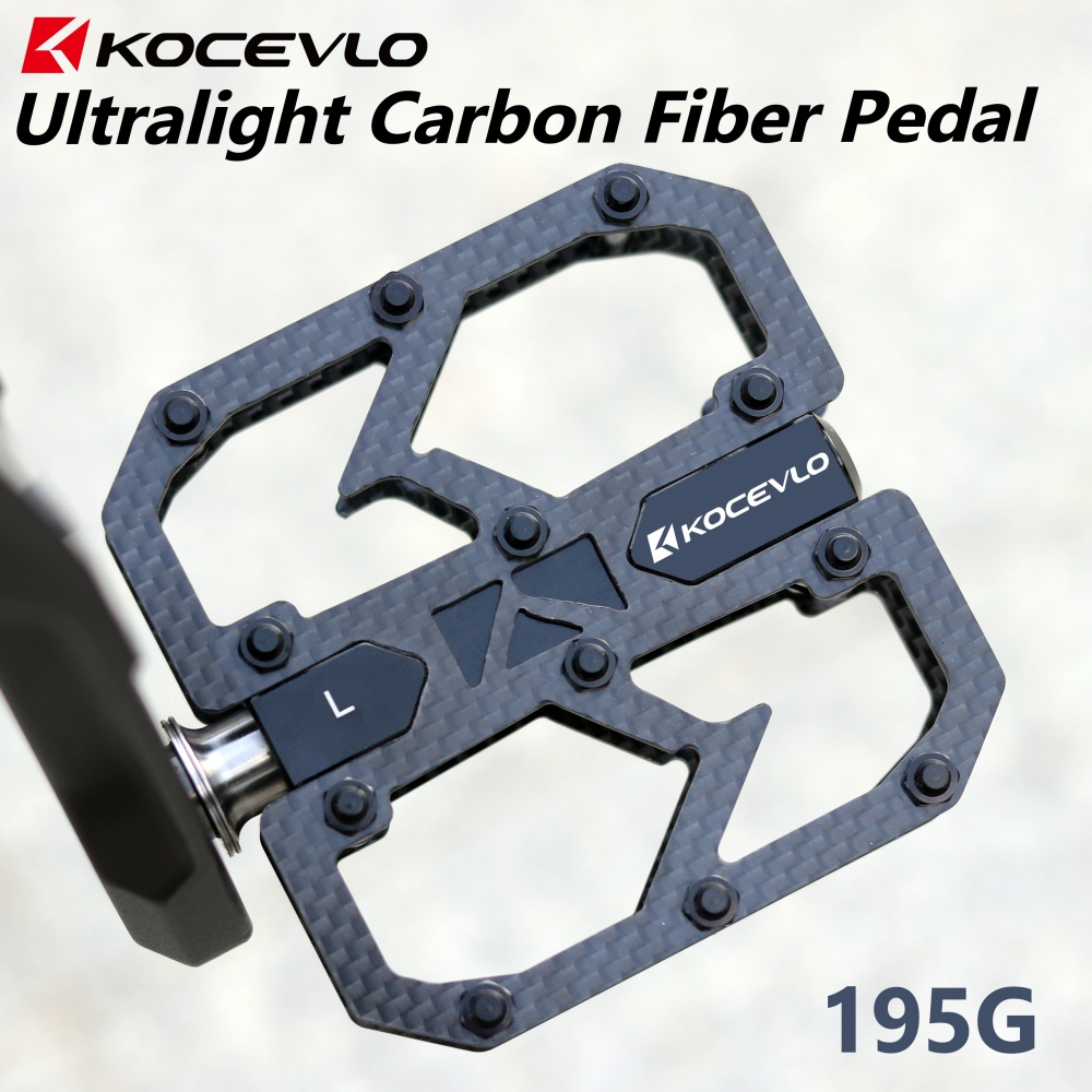 Racing Pedal Set - Koevlo Pedal sepeda serat karbon ultra
