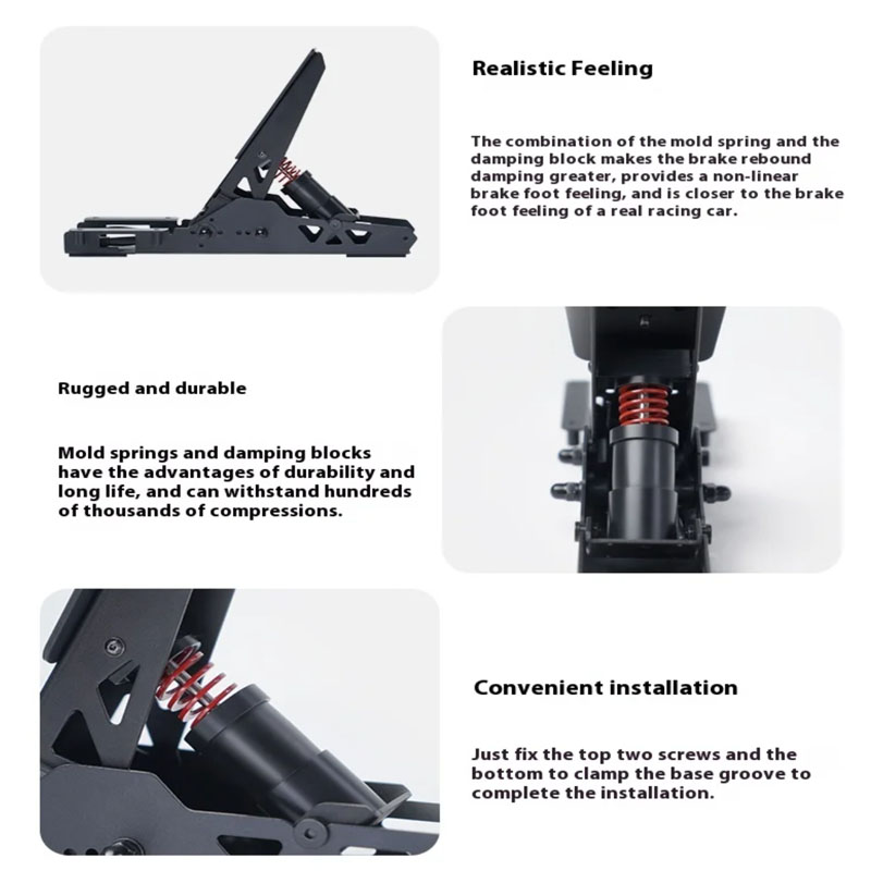 Kit Pedal rem ringan SR-P bala - Racing Pedal Set ulasan dan harga