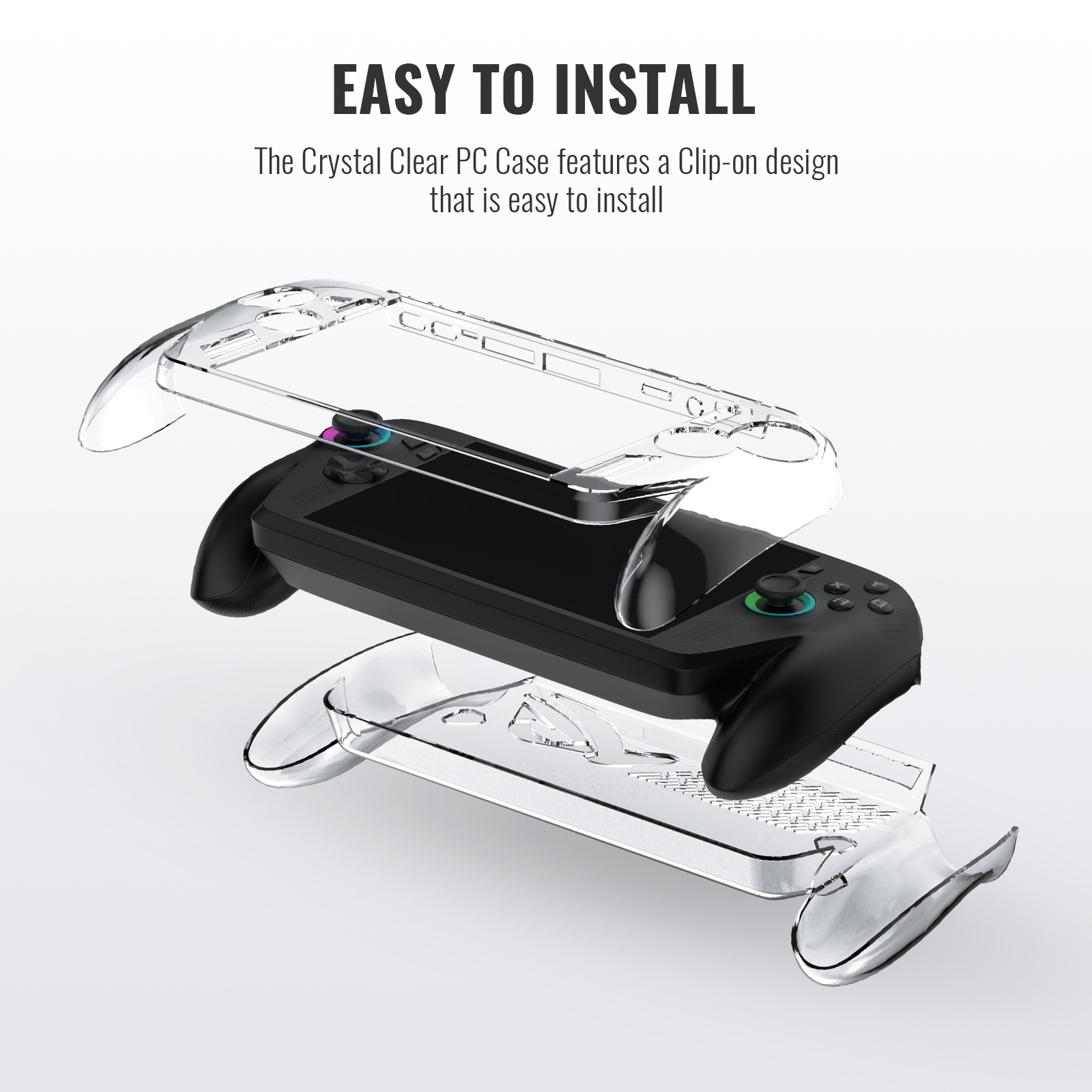 Casing Pelindung Bening Anti G - Gaming Console Rog ulasan dan harga
