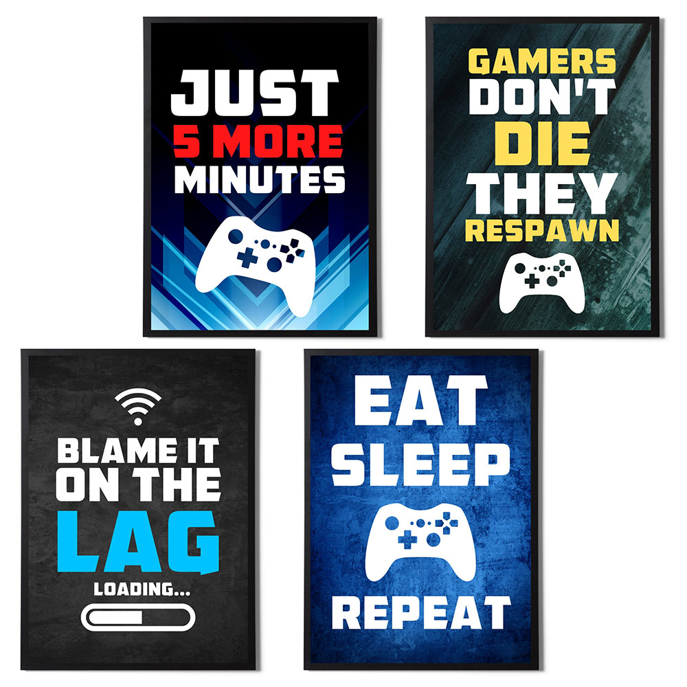 Poster Kanvas Permainan Konsol - Gaming Console Picture ulasan dan harga
