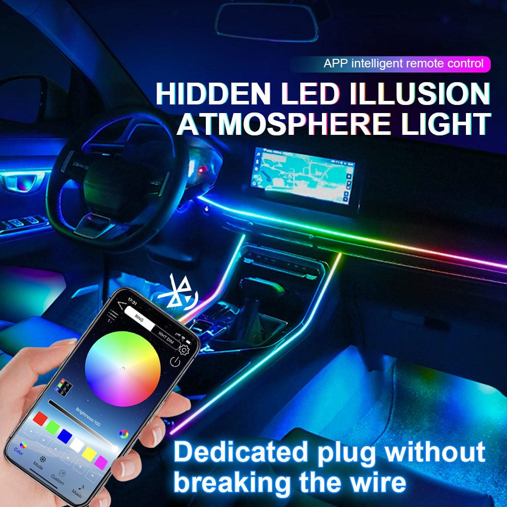 Lampu Led akrilik 18/22 dalam  - Led Gaming Light Strip ulasan dan harga