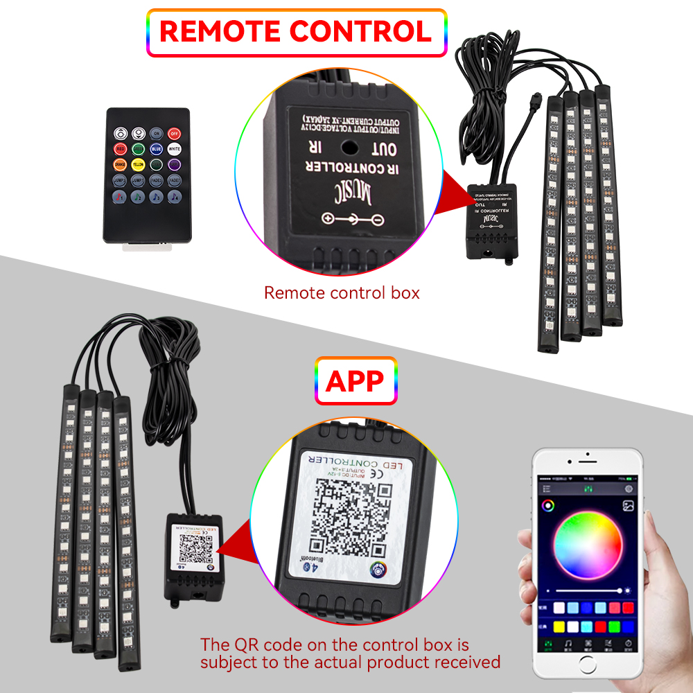 RGB Kit lampu kaki motor LED,  - Led Gaming Light Strip ulasan dan harga
