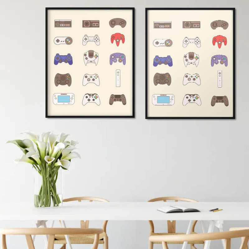Poster Evolusi Perangkat Gengg - Gaming Console Picture ulasan dan harga