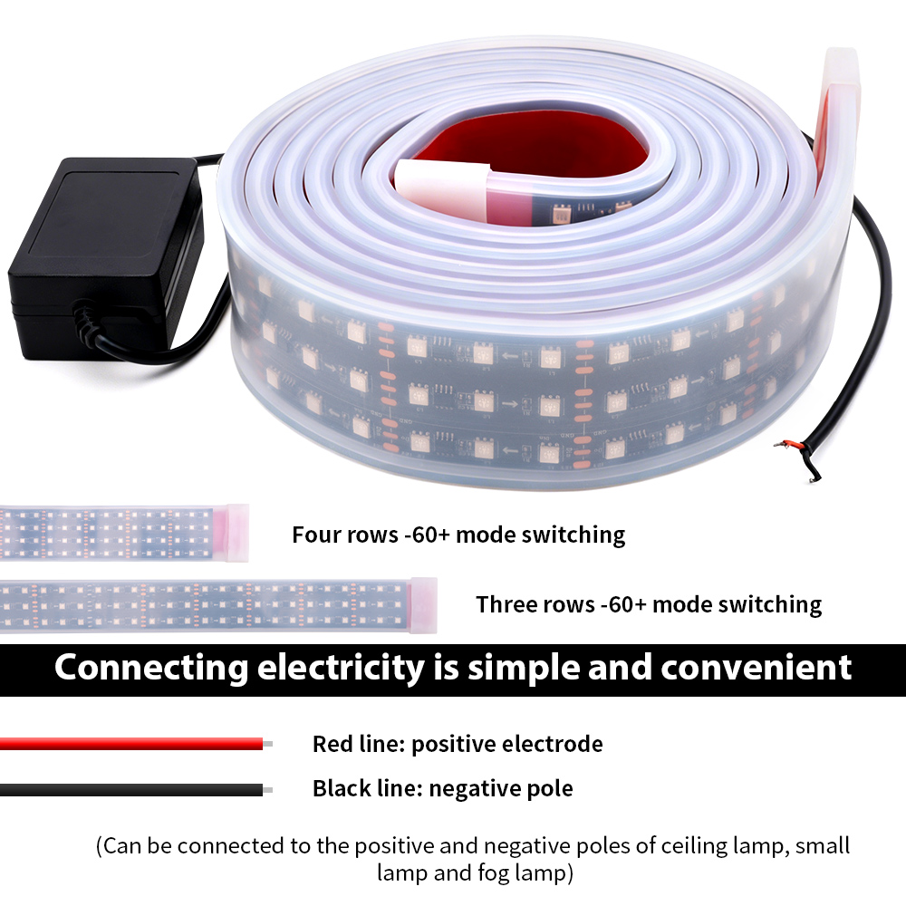 Lampu LED DRL Strip RGB 24V un - Led Gaming Light Strip ulasan dan harga