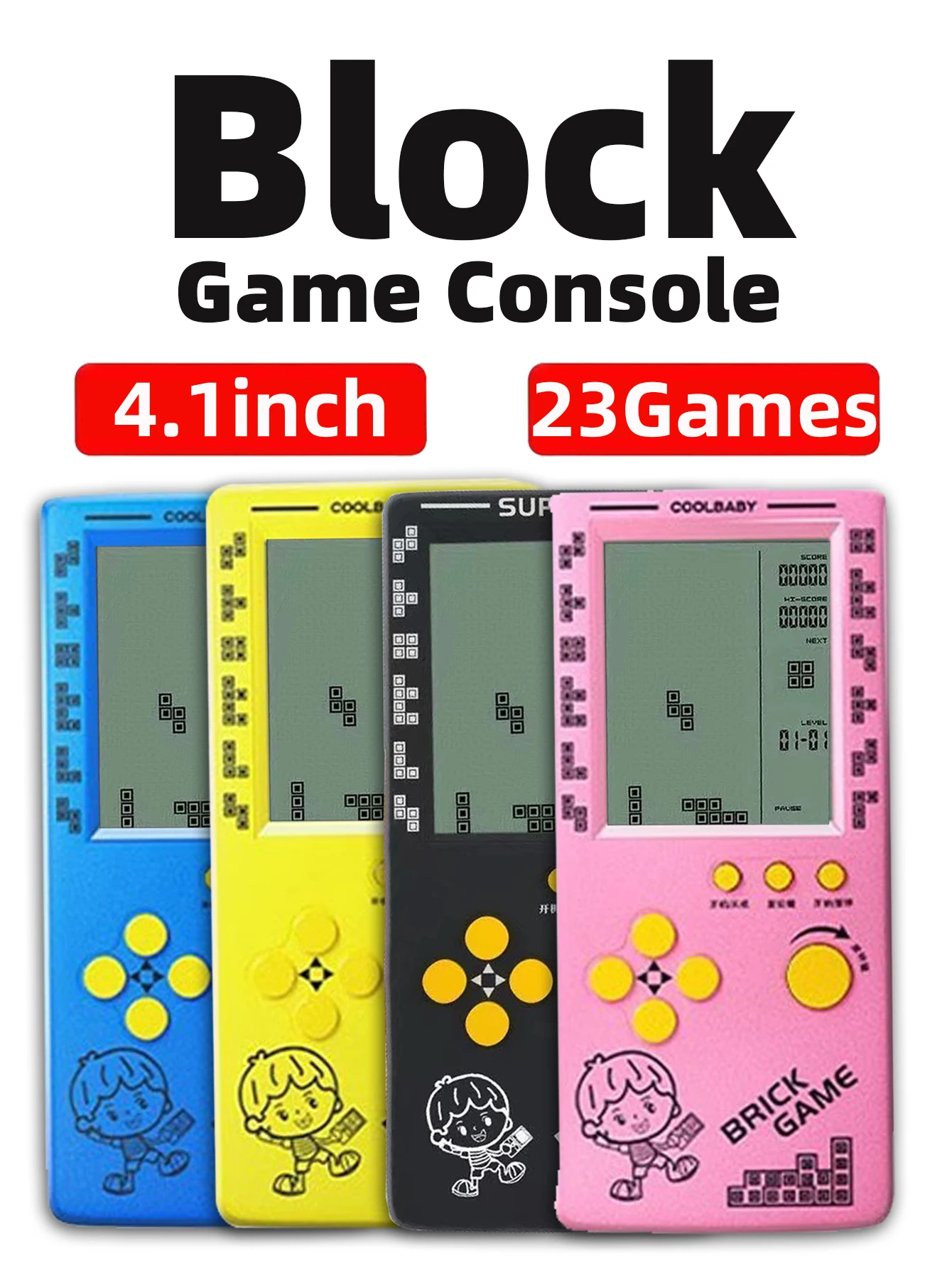 Pemain Game Genggam Retro Klas - Gaming Console Kids ulasan dan harga