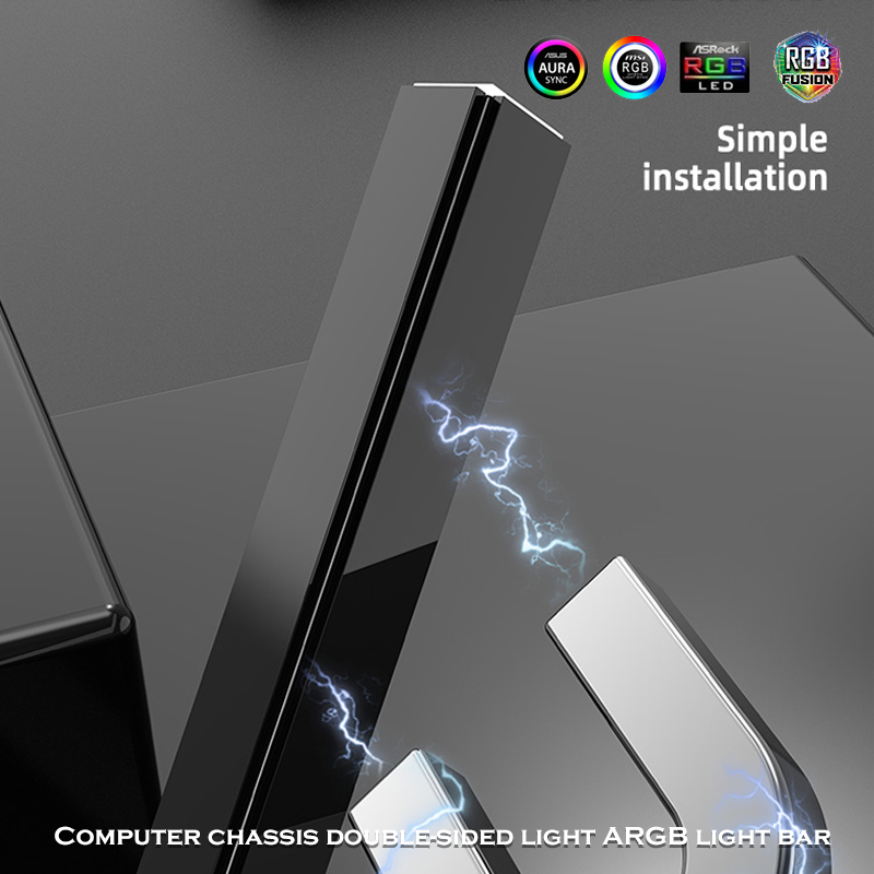 Lampu Chassis Strip LED RGB un - Led Gaming Light Strip ulasan dan harga