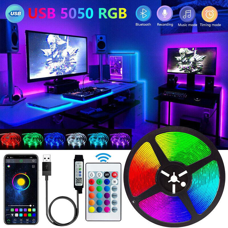 Lampu LED setrip Bluetooth 505 - Led Gaming Light Strip ulasan dan harga