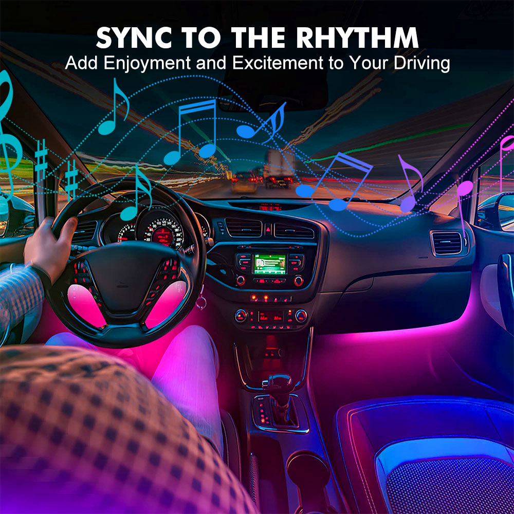 Lampu Mobil Interior LED Neon  - Led Gaming Light Strip ulasan dan harga