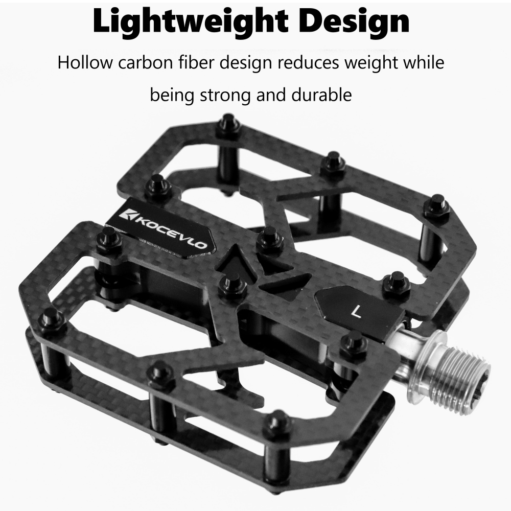 Koevlo Pedal sepeda serat karb - Racing Pedal Set ulasan dan harga