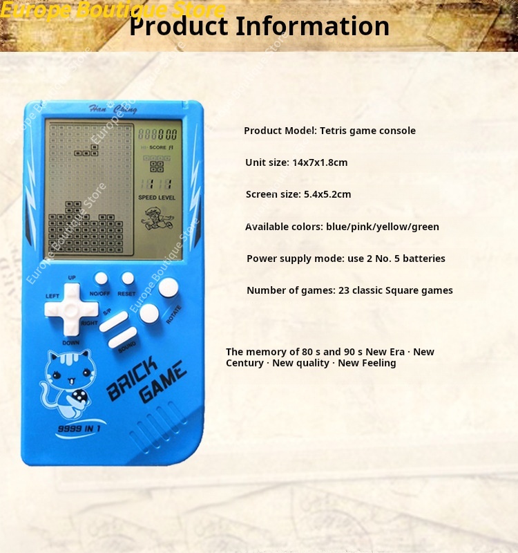 Konsol Game Genggam Layar Besa - Gaming Console Kids ulasan dan harga
