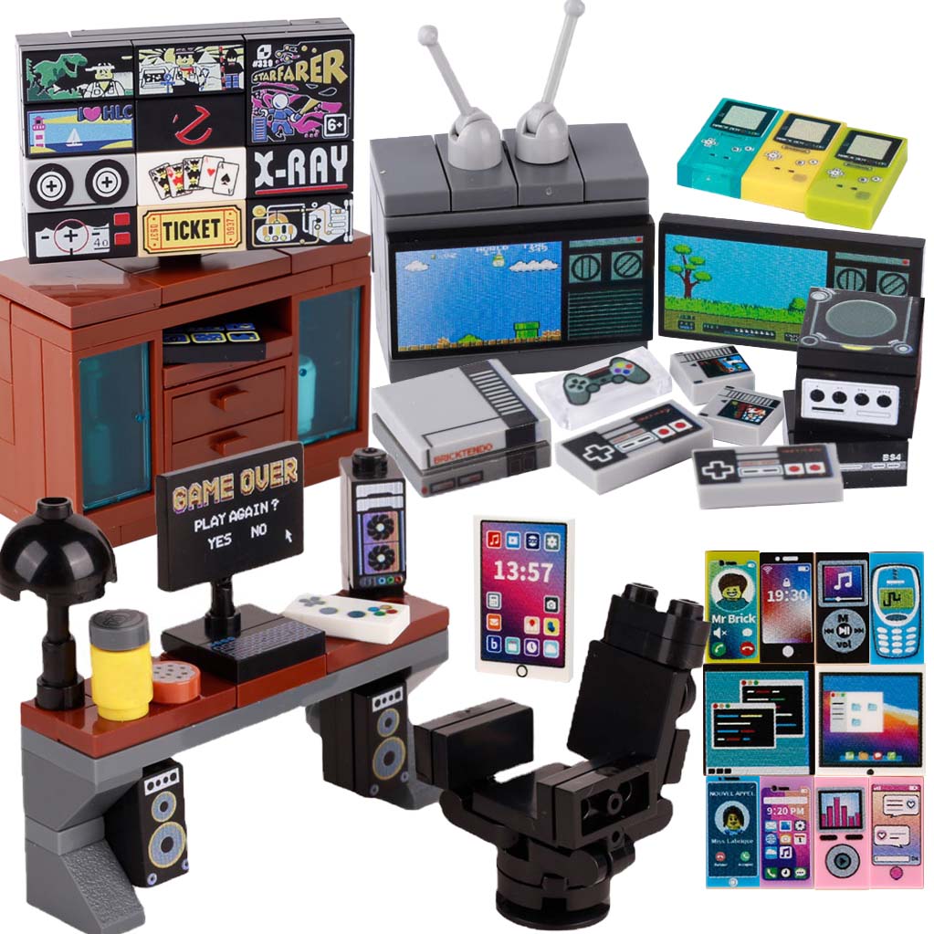 MOC konsol permainan Model kom - Gaming Console Kids ulasan dan harga