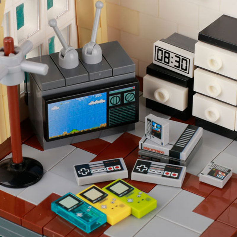 MOC konsol permainan Model kom - Gaming Console Kids ulasan dan harga