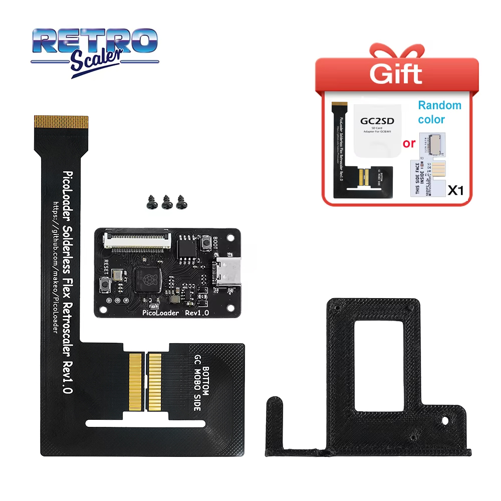 RetroScaler Black PicoLoader F - Gaming Console Nintendo ulasan dan harga