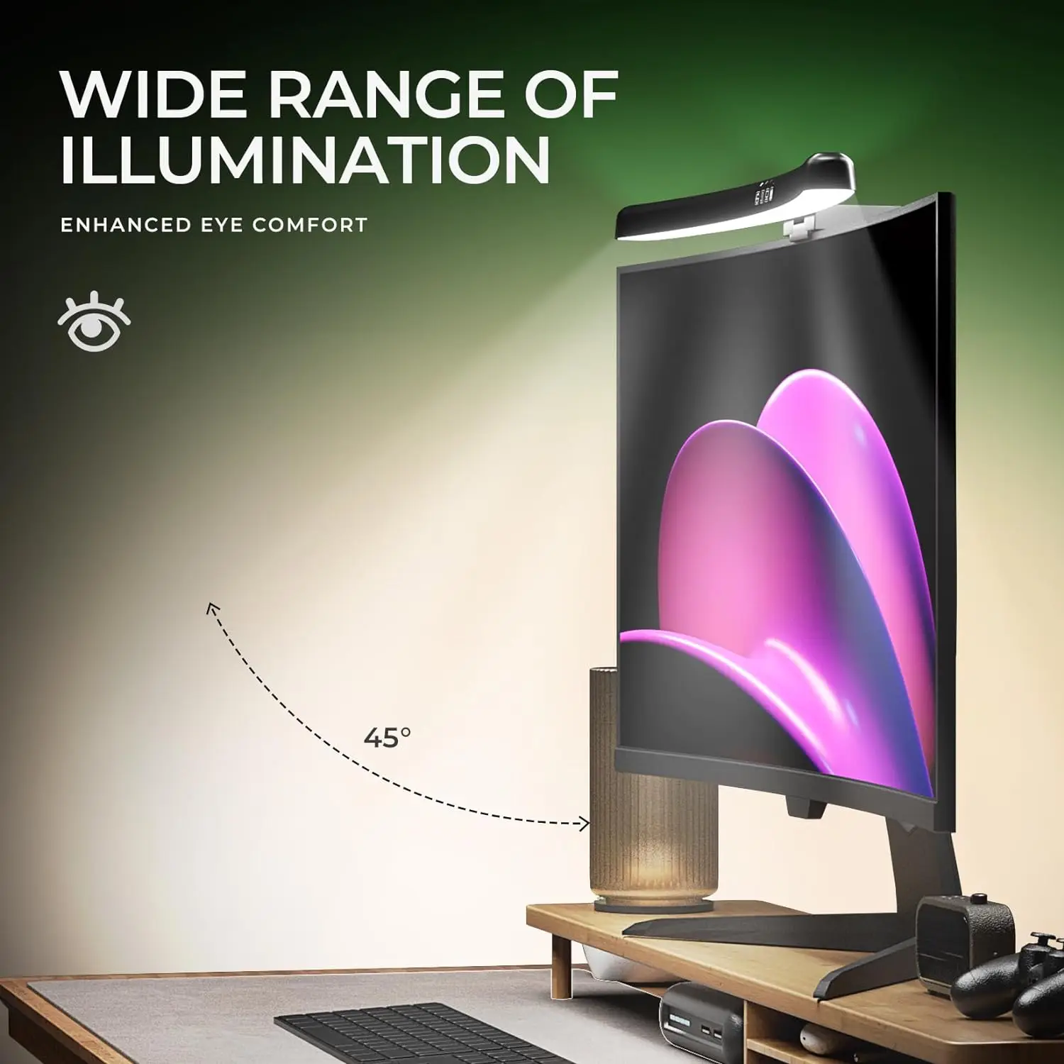 Lampu Monitor Komputer RGB Rit - Led Gaming Light Strip ulasan dan harga