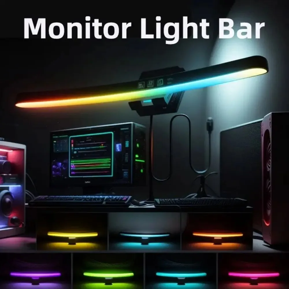 Lampu Monitor Komputer RGB Rit - Led Gaming Light Strip ulasan dan harga
